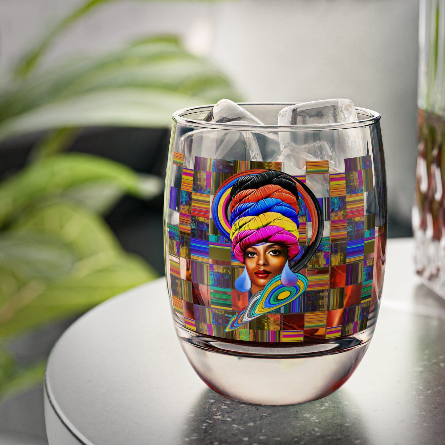 DIANA ROSS AUNTI HERO Whiskey Glass Set