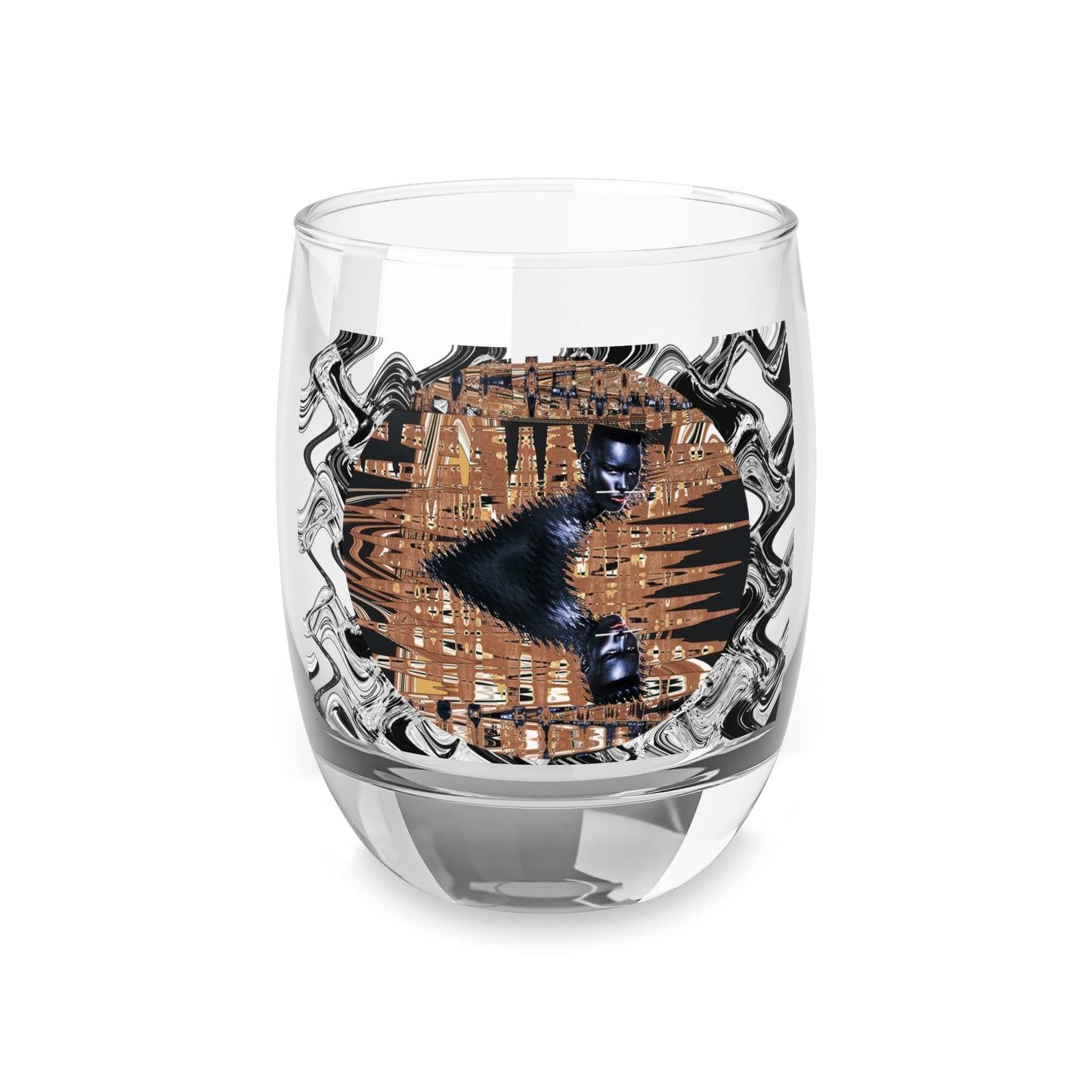 GIVE US GRACE AUNTI HERO Whiskey Glass