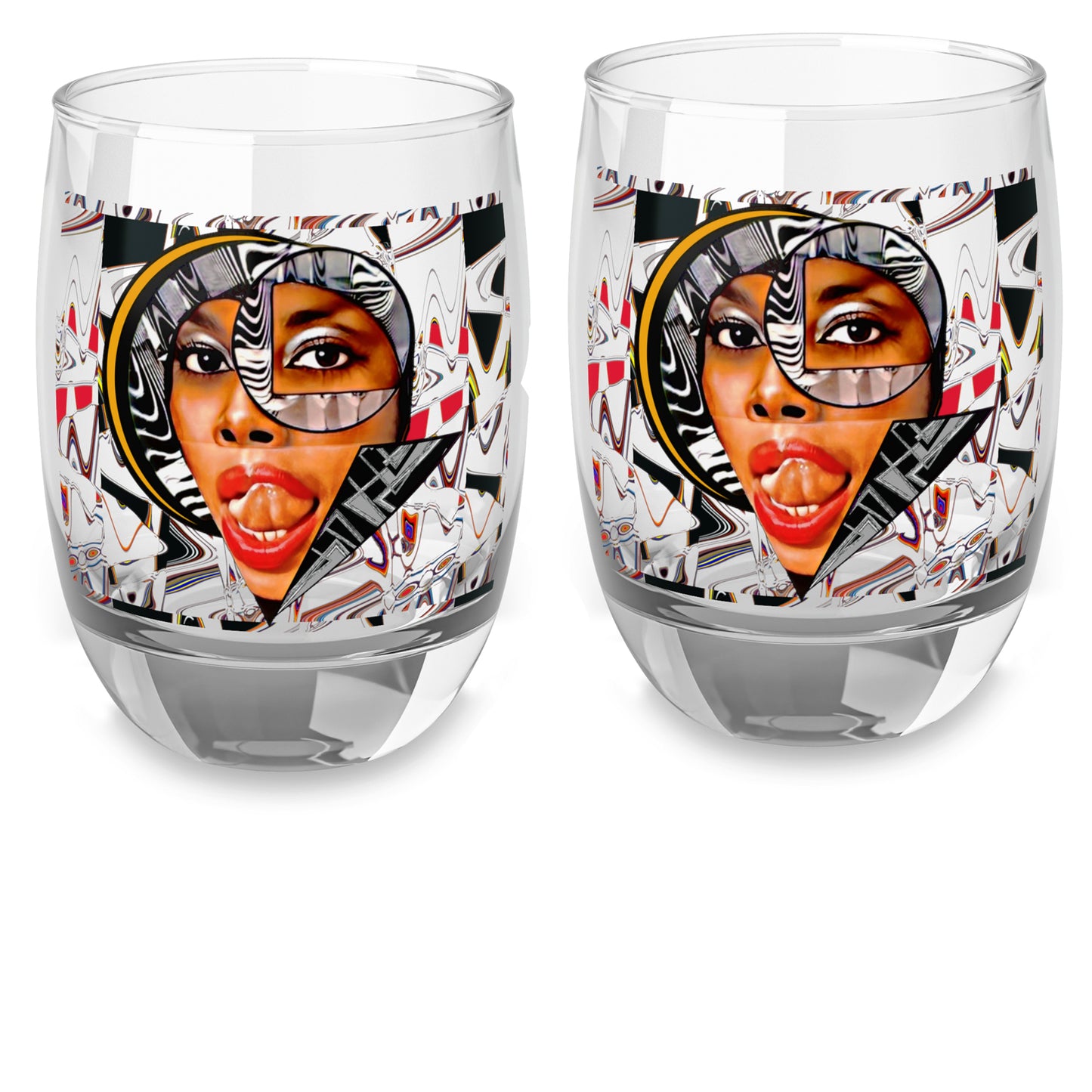 MILLIE JACKSON AUNTI HERO Whiskey Glass