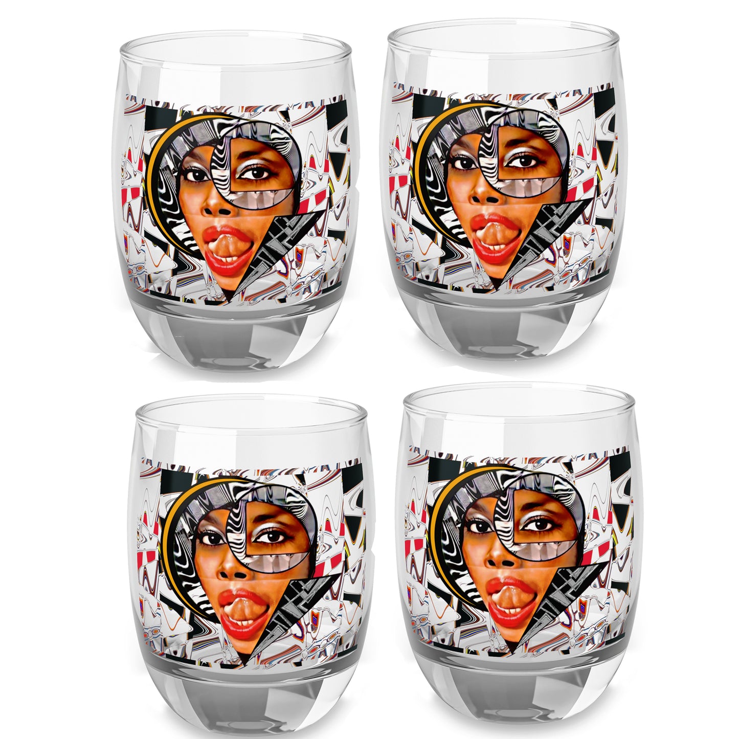 MILLIE JACKSON AUNTI HERO Whiskey Glass