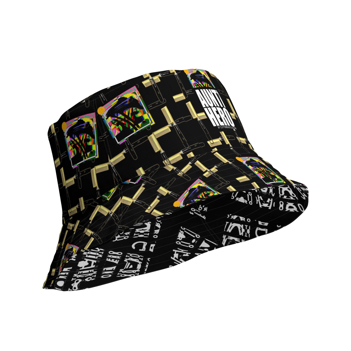HOT COMB CEREMONIAL - AUNTI HERO Bucket Hat