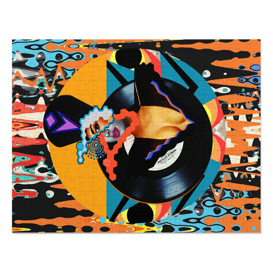 Phyllis Hyman Jigsaw Puzzle with Tin