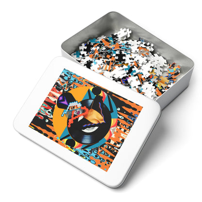 Phyllis Hyman Jigsaw Puzzle with Tin