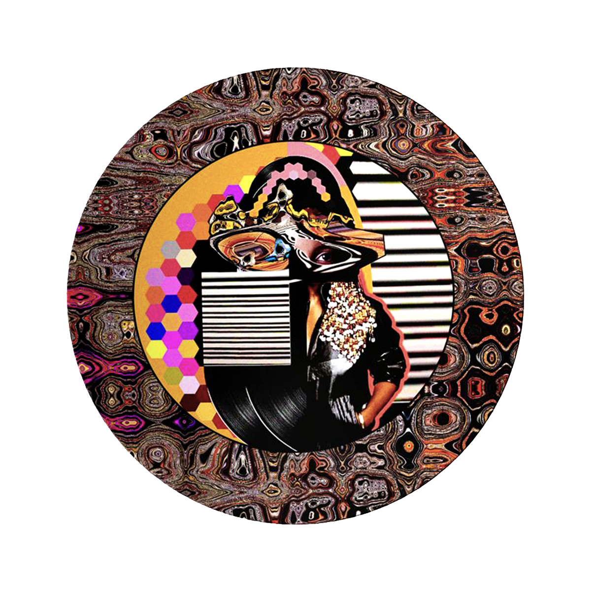 PATRICE RUSHEN AUNTI HERO LARGE DECO BOWL
